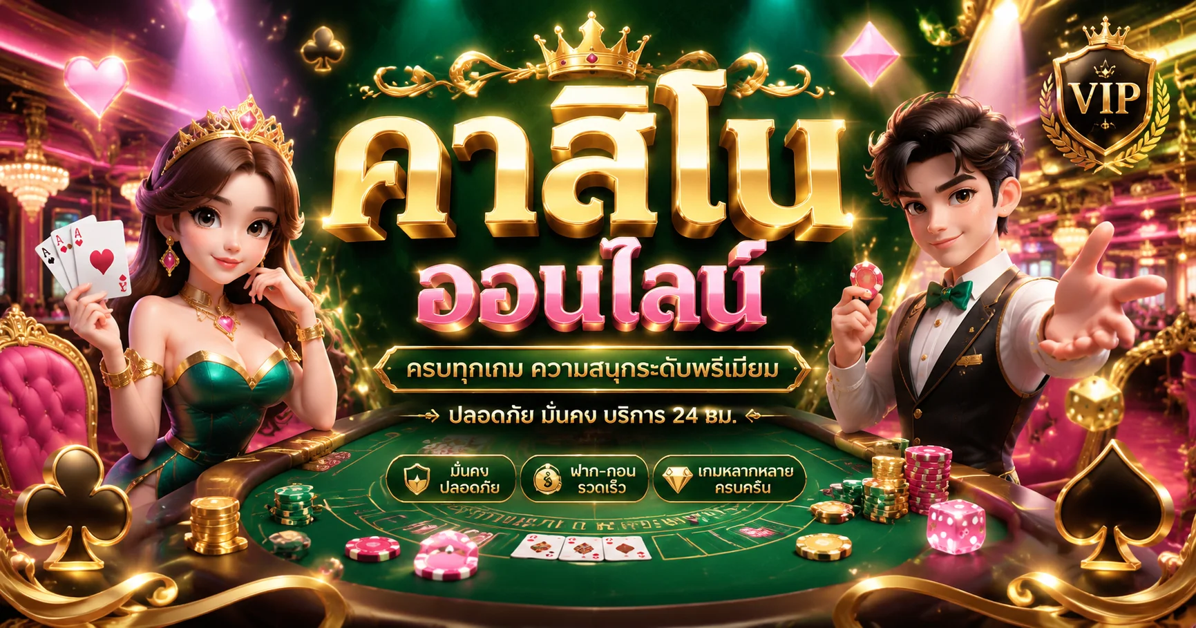 คาสิโนออนไลน์ MS88 บาคาร่าสด ดีลเลอร์สาว Real-time